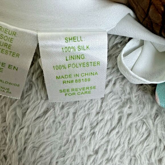 Lilly Pulitzer Womens XS Silk Tropical Floral Slip Dress Y2K Resort Vacation - Picture 8 of 14